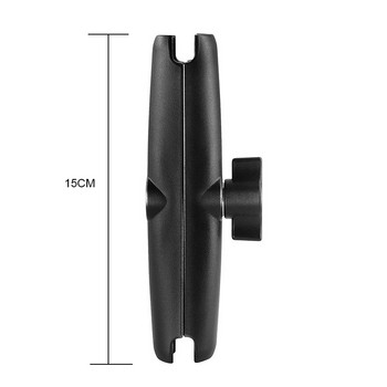 1 инч Ballhead Double Socket Arm 6cm 9cm 15cm Ball Mount Base for Go-pro Camera Bicycle Motocycle Extension Arm Mount