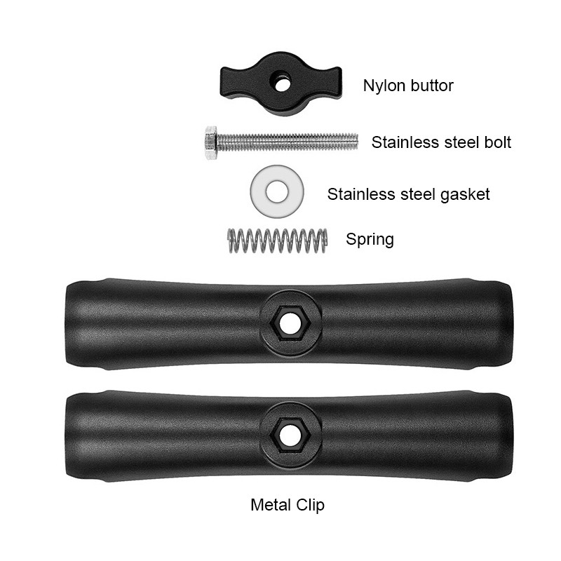 1 inčna kuglasta ruka s dvostrukom utičnicom 6 cm 9 cm 15 cm baza za kuglasti nosač za Go-pro kameru Bicikl Motocikl Produžni nosač za ruku