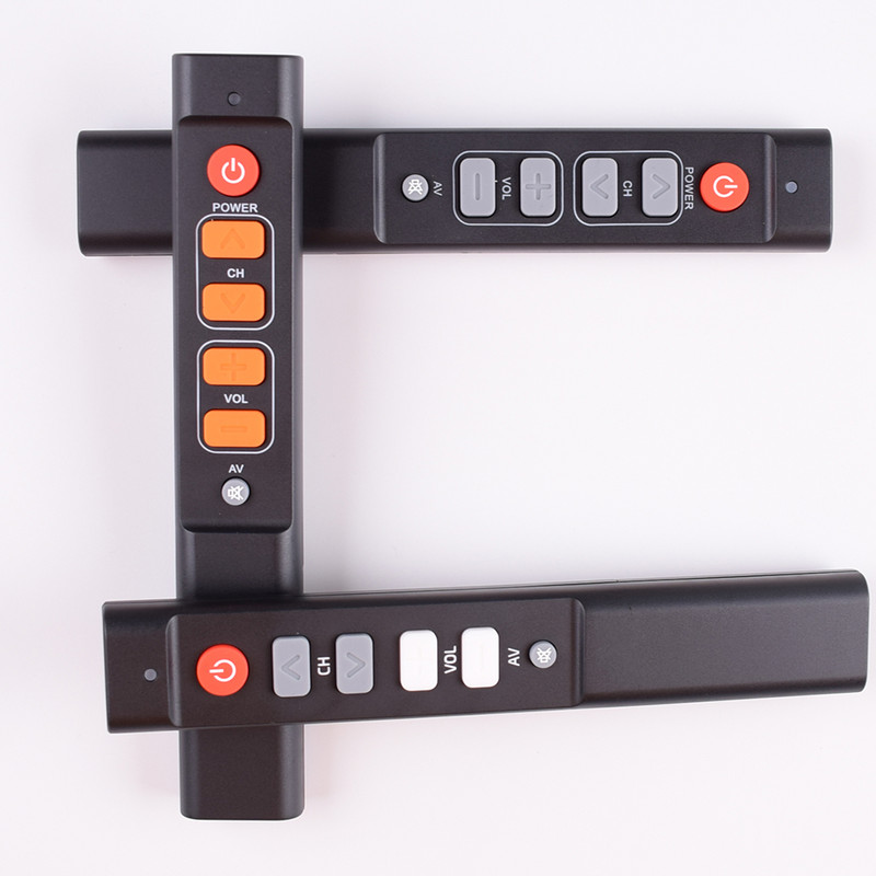 Smart Learning tālvadības pults televizoram STB DVD DVB, TV Box HIFI, universāls kontrolieris ar 6 lielām pogām, ērta lietošana vecākiem cilvēkiem