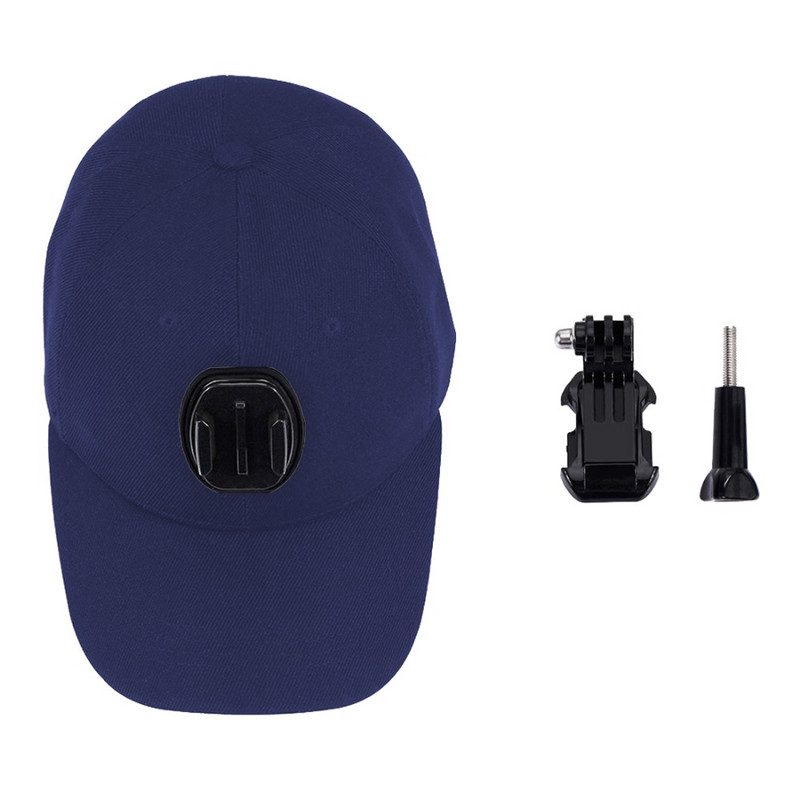 Ρυθμιζόμενο καπέλο ηλίου καπέλο για Gopro Hero 8 7 5 SJCAM SJ7000 SJ6000 M20 Eken H9 H9R H8 Pro Yi 4K SOOCOO Sport Action Camera