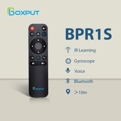 BT BPR1 BPR1S BLE 5.0 vezeték nélküli levegős egér BT vezeték nélküli távirányító Android okostévé Boxhoz és számítógépes okosotthonhoz