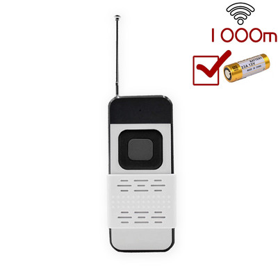 433 Mhz vezeték nélküli RF modul távirányító tanulási kód 1527 távirányító 1/2/4 csatornás nagy hatótávolság 1000 m lámpákhoz Fények kapuajtó