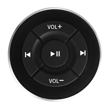 Безжичен Bluetooth-съвместим медиен бутон Дистанционно управление Волан на кола MP3 Възпроизвеждане на музика за IOS Android телефон Таблет