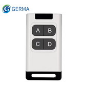 GERMA 4 csatornás klónozó rádiófrekvenciás távirányító másoló sokszorosító kulcstartó Távoktatás elektromos garázskapu vezérlő 433 MHz