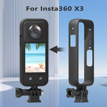 Camera Rig Frame Case For Insta360 X3 Hard Shell Protective Cage Case Anti Fall Action Mount Camera for Insta 360 X3 Accessories
