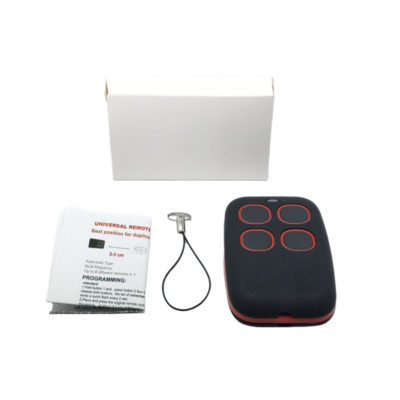 Labākās cenas tālvadības pults dublikāts no 280 mhz līdz 868 mhz, 4 pogas, ūdensnecaurlaidīgi garāžas durvju atvēršanas vārti