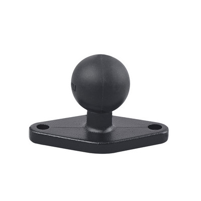 Za Garmin TomTom GPS Ram aluminijska dvostruka utičnica, 1 inčna kuglasta baza, četvrtasta, okrugla dijamantna baza za montažu s AMP uzorkom rupa