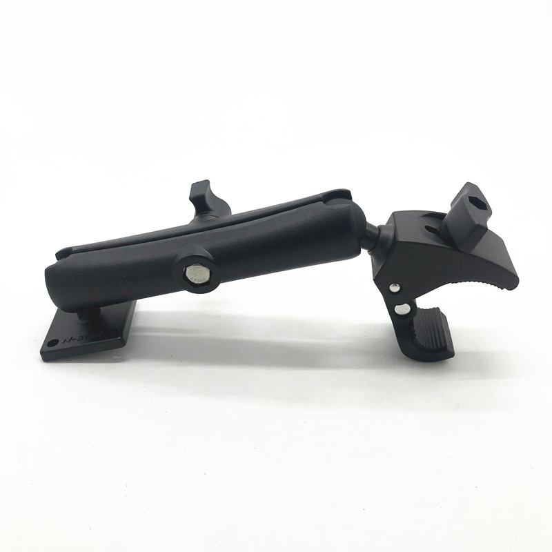 Za Garmin TomTom GPS Ram aluminijska dvostruka utičnica, 1 inčna kuglasta baza, četvrtasta, okrugla dijamantna baza za montažu s AMP uzorkom rupa