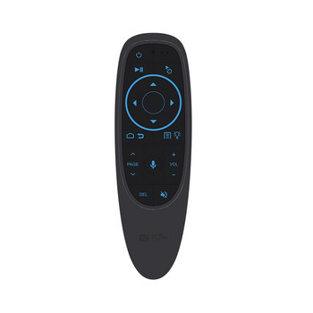 G10S Pro BT Air Mouse Мини гласово дистанционно управление 2.4G безжично интелигентно дистанционно управление с подсветка Жироскоп сензорен микрофон BT5.0 за Smart TV
