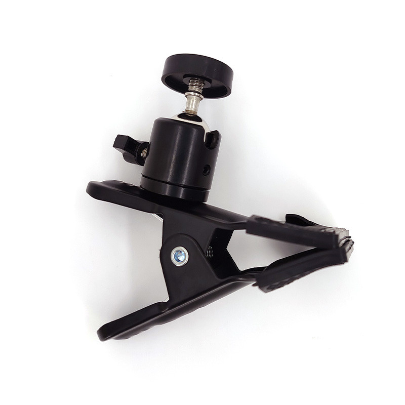 Stezaljka za fotoaparat Profesionalni fotografski dodaci Držač bljeskalice za držač za stezaljku za fotoaparat s kuglastom glavom koja se okreće za 360 stupnjeva i 1/4" navojnim vijkom