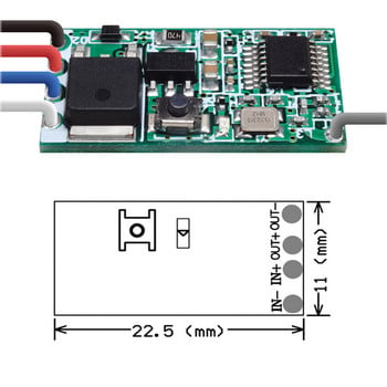 Universal Remote Control Switer 433mhz RF Relay Relay Receiver DC 3.6V 6V 12V 24V 1CH Radio Module and Transmitter for LED Lamp DIY