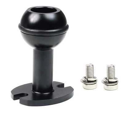 CNC 1 hüvelykes golyósfej-adapter 1/4" M5 állítható csavarral rögzített rögzítés GoPro kamerához víz alatti búvártartó tálca lámpabilincs