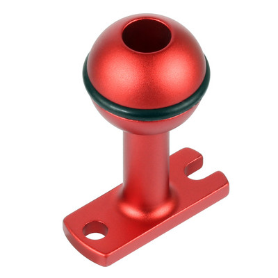 CNC 1 hüvelykes golyósfej-adapter 1/4" M5 állítható csavarral rögzített rögzítés GoPro kamerához víz alatti búvártartó tálca lámpabilincs