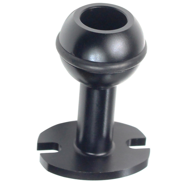 CNC 1 hüvelykes golyósfej-adapter 1/4" M5 állítható csavarral rögzített rögzítés GoPro kamerához víz alatti búvártartó tálca lámpabilincs