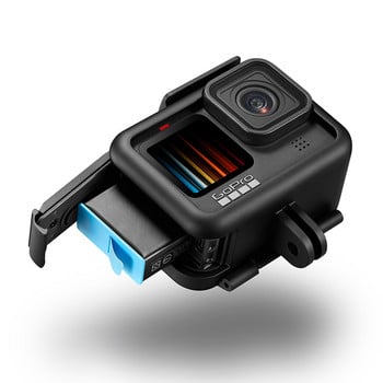 Για αξεσουάρ GoPro GoPro Hero 11 10 9 Θήκη προστατευτικού πλαισίου Θήκη για βιντεοκάμερα για GoPro Hero 10 Μαύρη κάμερα δράσης