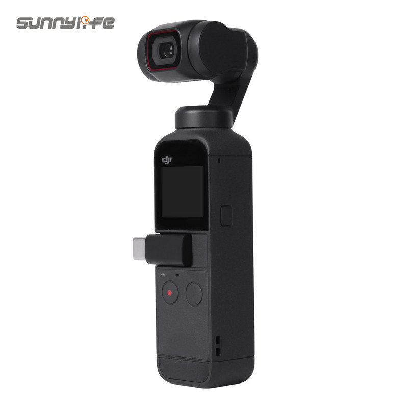 DJI Pocket 2/OSMO Pocket USB TYPE-C IOS okostelefon-adapterhez Android Data Connector Interfész Kézi Gimbal Kamera Tartozék