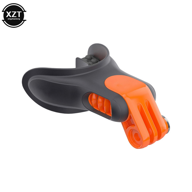 Gopro aksesuāri sērfošanas šaušanai sērfošanai manekena mutes zobu breketes turētāja stiprinājuma komplekts GoPro Hero 10 9 8 7/Insta360 One RS/R kamerām