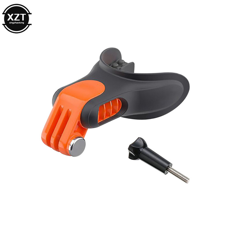 Gopro aksesuāri sērfošanas šaušanai sērfošanai manekena mutes zobu breketes turētāja stiprinājuma komplekts GoPro Hero 10 9 8 7/Insta360 One RS/R kamerām