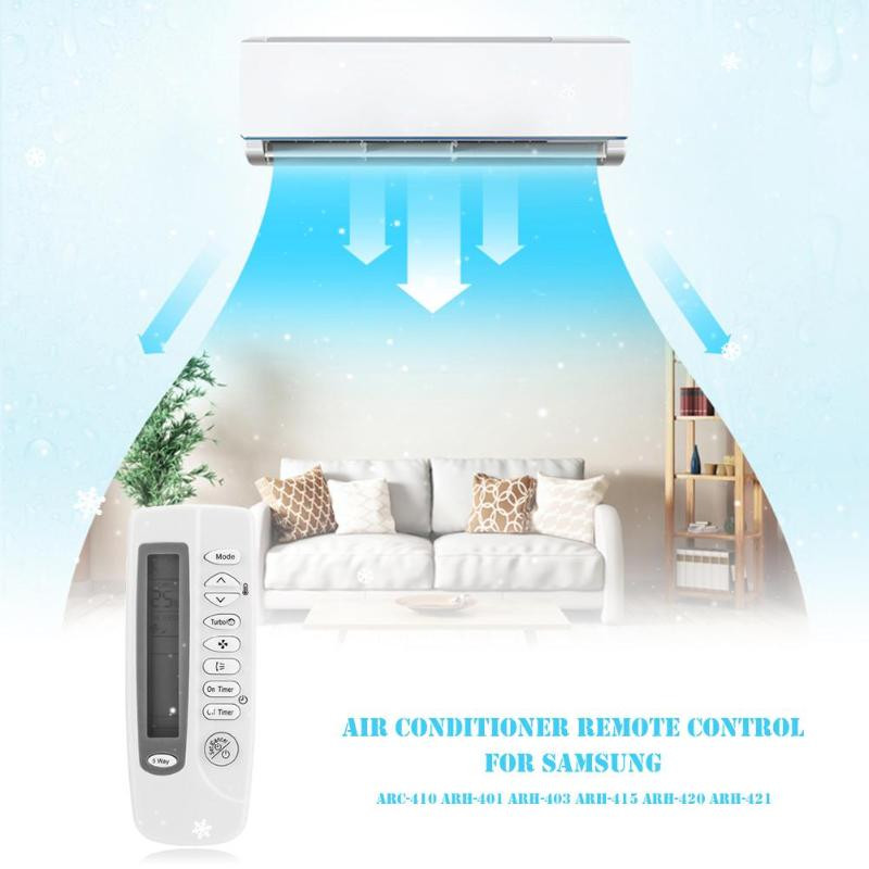 Αντικατάσταση τηλεχειριστηρίου Hot Universal Air Conditioner Τηλεχειριστήριο A/C για Samsung ARC-410 ARH-401 ARH-403 ARH-415 ARC-4A1