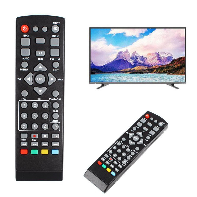 HUAYU Универсален контролер за дистанционно управление за телевизор Dvb-T2 Дистанционно Rm-D1155 Приемник за сателитна сателитна телевизия