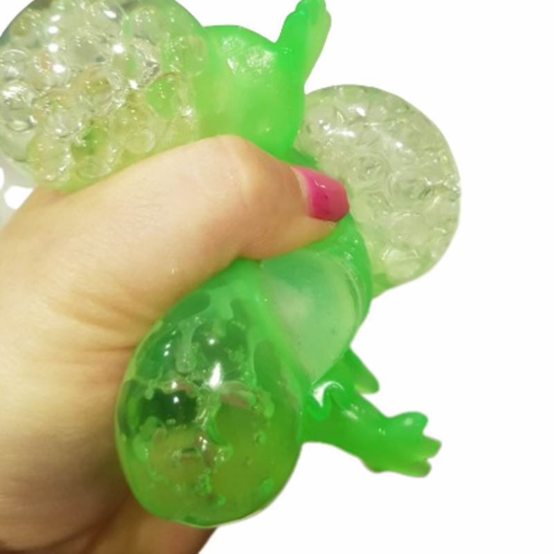 Играчка Ahelos, Жаба, За стискане, Зелена, +5 години