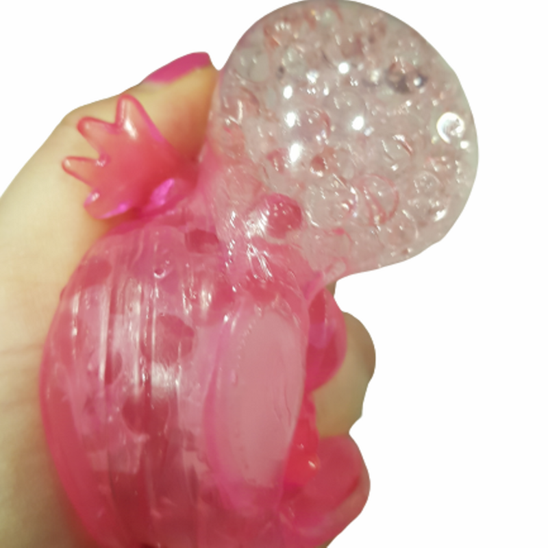 Играчка Ahelos, Жаба, За стискане, Розово, +5 години