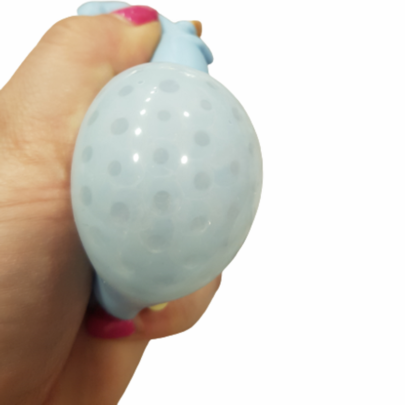 Играчка Ahelos, Еднорог, За стискане, Синьо, +5 години