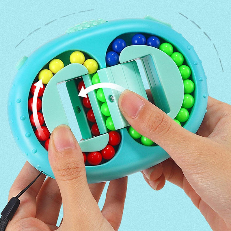 Игра Fidget, Magic Beans IQ Game, Пластмасов, Син