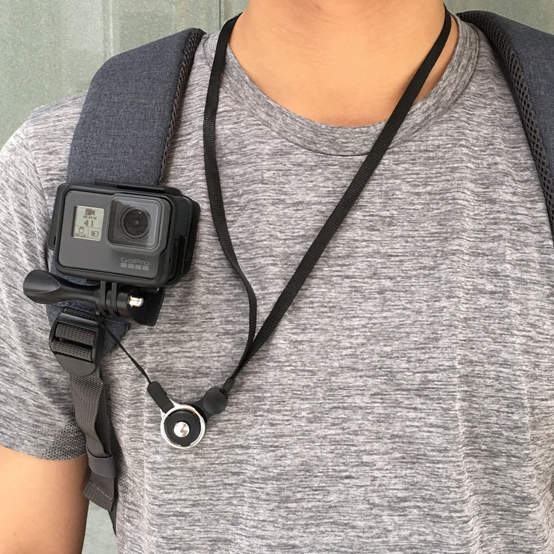 Anordsem za Go Pro Dodaci Nosač sa kopčom za rotaciju od 360 stupnjeva za GoPro Hero 11 10 9 8 7 6 5 za Xiaomi yi za SJCAM za SJ4000