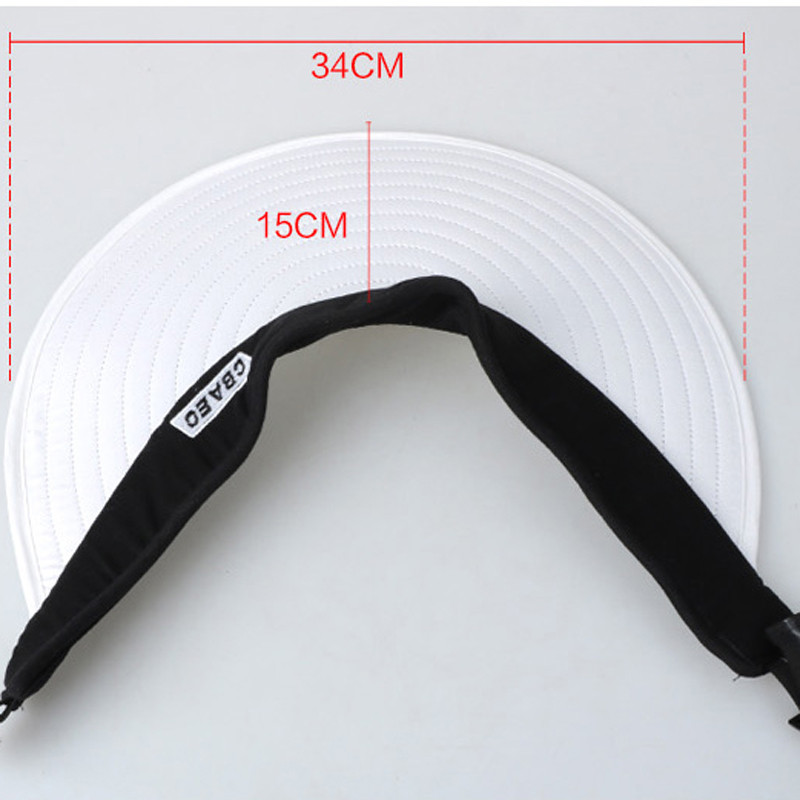 Új, 2021-es női nyári napellenző széles karimájú kalap strandsapka állítható UV védelemmel női sapka csomagolható