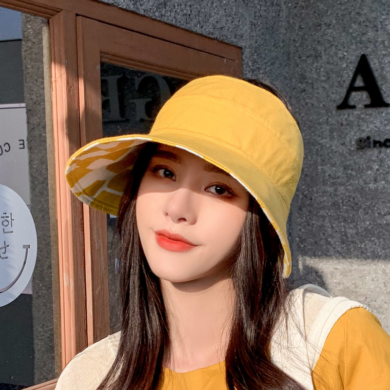 Kétoldalas napvédő sapka nagy karimájú nyári napellenző széles karimájú kalap strandkalap állítható UV védelemmel ellátott női sapka csomagolható