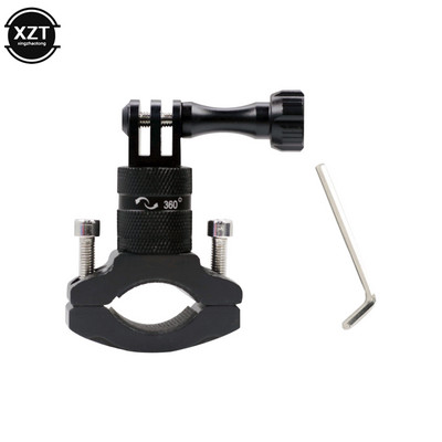 360°-ban forgatható kerékpár kormányrúd-tartó adaptertartó a GoPro Hero 10 9 8 7 5 sj6000 Go Pro tartozékhoz
