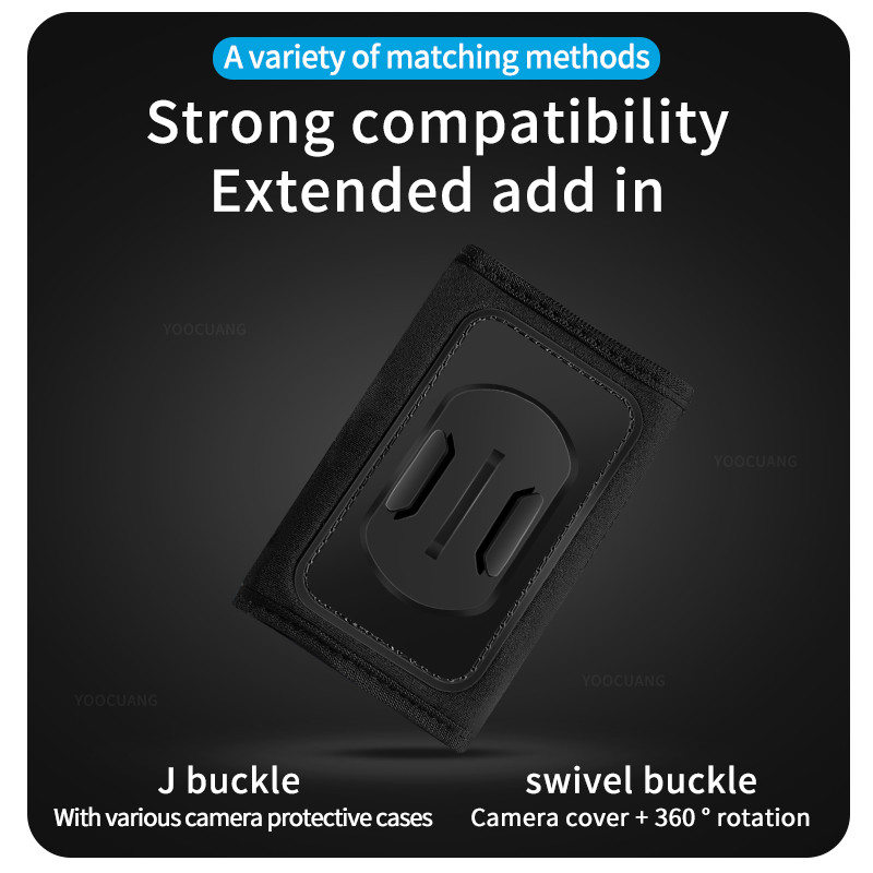 Goprohoz 11 10 9 8 Kiegészítők Hátizsák Clip bilincstartó tartó Go Pro Hero 11 7-hez Yi akciókamerához Dji Action 2 Insta360 ONE X2