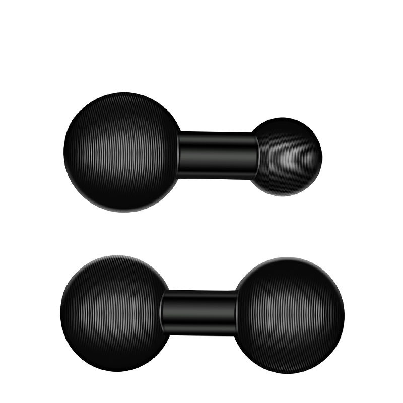 Dupla golyós rögzítő adapter 1 hüvelyktől 25 mm-ig/17 mm-ig/15 mm-ig terjedő kompozit hosszabbító golyók szabványos dupla golyós foglalattal szerelhető tartozékokhoz