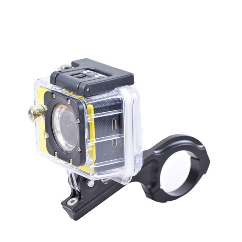 Alumínium kerékpár kormányrúd bilincstartó tartó adapter szabványos 31-31,8 mm Gopro Hero 9 8 6 7 5 4 3 Xiaomi Yi kamerához