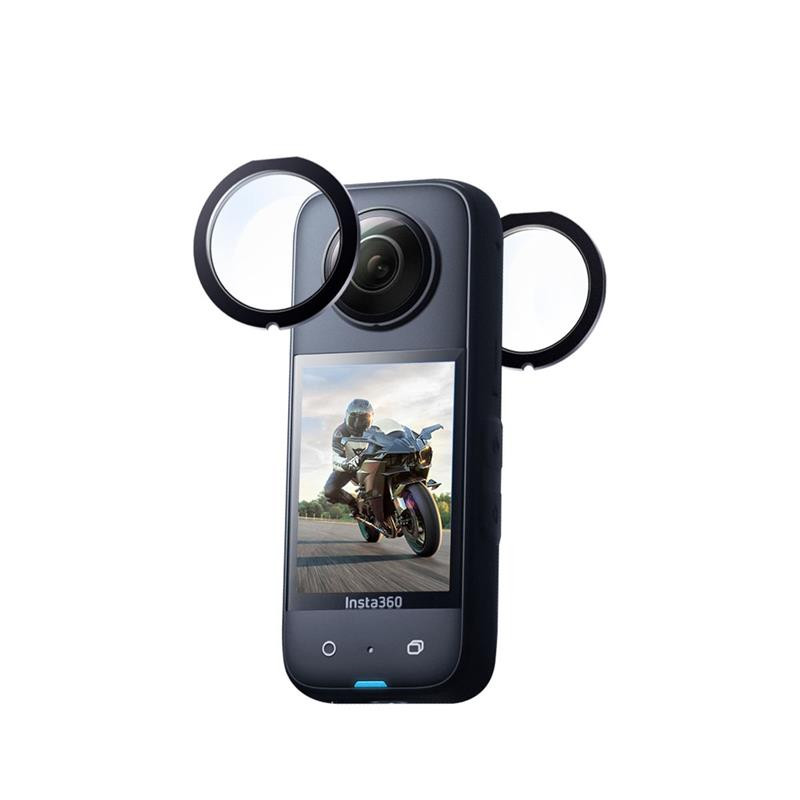 2 KOM Insta360 ONE X2/X3 Poklopac za leće Izdržljivi štitnici za leće Zaštitnik za Insta360 ONE X 2/3 Dodaci za fotoaparat UV filtar Zaštita za leće