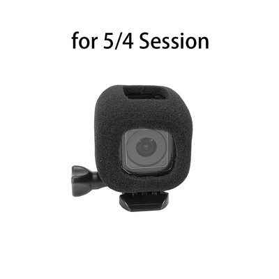 Κάλυμμα θήκης από αφρό σφουγγάρι με μείωση θορύβου παρμπρίζ για GoPro 11 10 9 8 7 5 4 Session DJI Osmo Action 3 Sports Camera Cycling