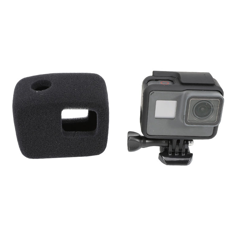 Κάλυμμα θήκης από αφρό σφουγγάρι με μείωση θορύβου παρμπρίζ για GoPro 11 10 9 8 7 5 4 Session DJI Osmo Action 3 Sports Camera Cycling