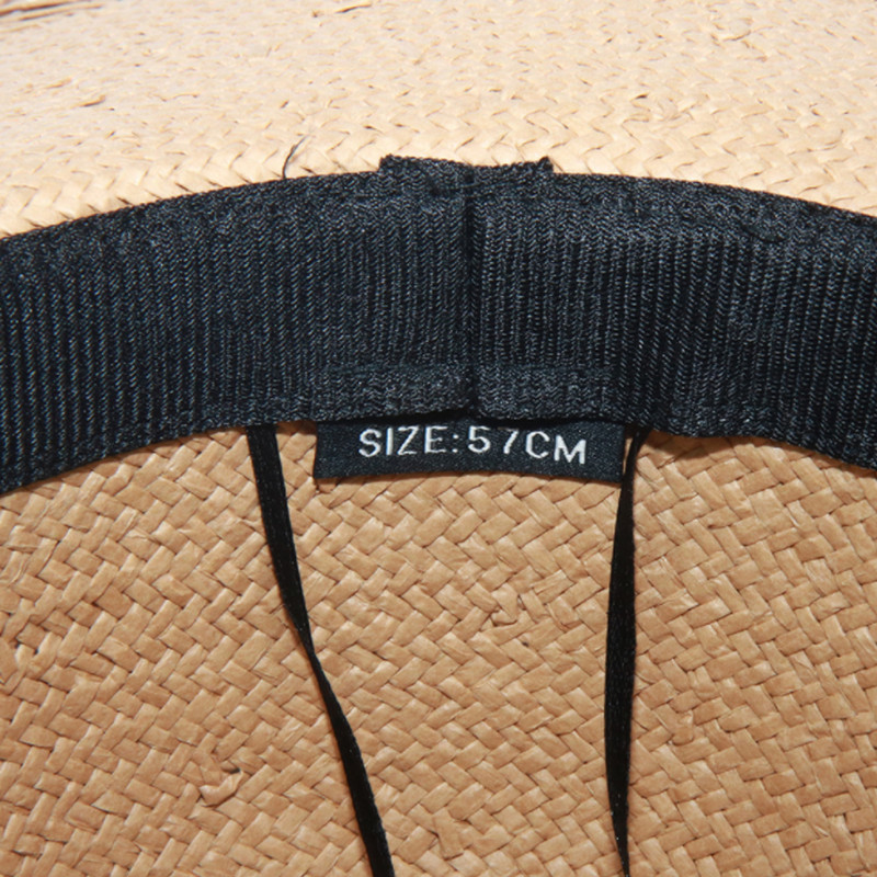 Ručno rađeni šešir s velikim obodom Prevelike oštrice s resicama Ženski slamnati šeširi s obodom od sunca Prirodna rafija Panama Beach Ljetna frizura