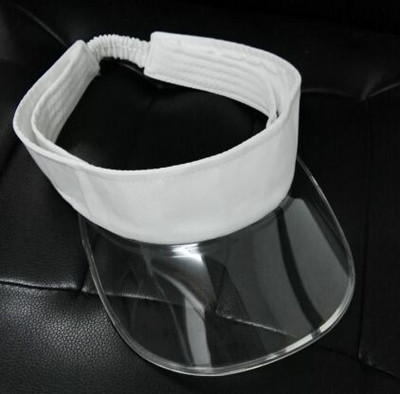 Pălării de soare cu vizor UV din plastic noi de vară Bărbați în aer liber Transparente Dealer Tenis Plajă Pălărie Protecție Snapback Capace