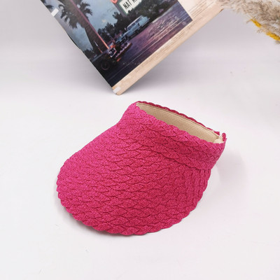 Veleprodaja ljetnih ženskih slamnatih suncobrana za ležerne izlete, moda, slobodno vrijeme, odmor na plaži, kapa sa šiltom, šeširi za sunce s upletenom pletenicom