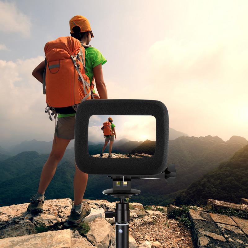 Windslayer za GoPro Hero 8 Crno vjetrobransko staklo Pjenasti poklopac za smanjenje buke vjetra Torbica otporna na vjetar za Go Pro 8 Dodaci za kameru