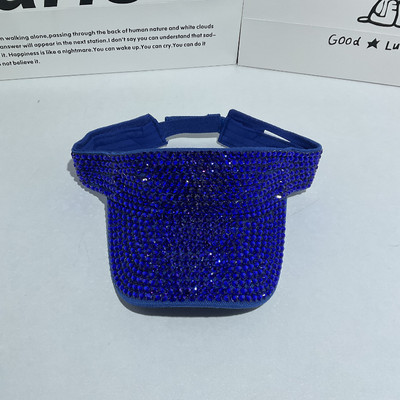 Sieviešu saules cepures Rhinestone Luxury desigenr Tukšs Top dāmu Hip Hop caps gorras Beach Vasaras cepures sievietēm chapeu feminino