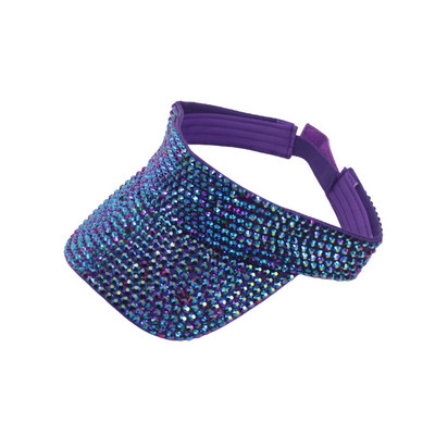 Sieviešu saules cepures Rhinestone Luxury desigenr Tukšs Top dāmu Hip Hop caps gorras Beach Vasaras cepures sievietēm chapeu feminino