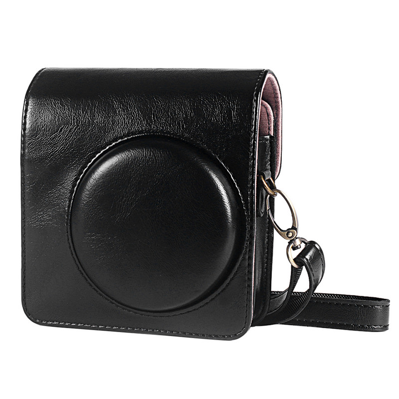 Torbica za instant fotoaparat Torba na rame PU kožna navlaka Zaštitna torbica za instant s remenom za nošenje