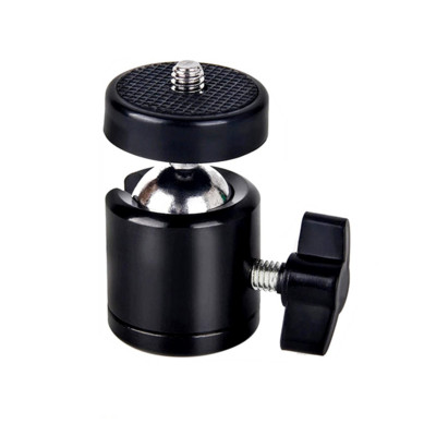 1/4 Hot Shoe Nosač za tronožac Akcijska kamera Adapter za kuglastu glavu Kuglasta brava za zaključavanje glave LED svjetla Držač za bljeskalicu DSLR DV kamere