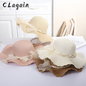 Nyári háló híresség napozókalap hölgy strand szalmakalap női strand kirándulás napellenző kalap ünnep napvédő nagy eresz kalap