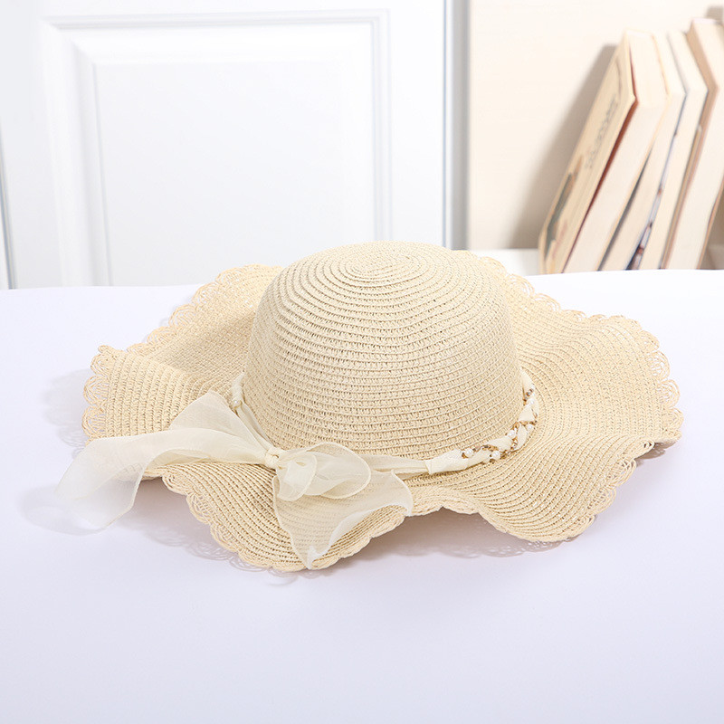 Nyári háló híresség napozókalap hölgy strand szalmakalap női strand kirándulás napellenző kalap ünnep napvédő nagy eresz kalap