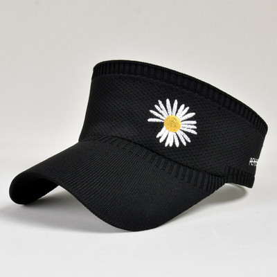 Női üres felső nyári napsapka koreai kötött széles karimájú baseballsapka kültéri sport napellenző sapka napvédő sapkák nőknek traf