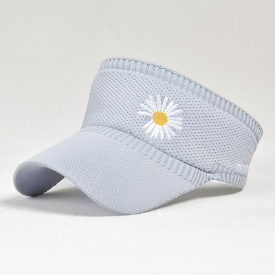 Női üres felső nyári napsapka koreai kötött széles karimájú baseballsapka kültéri sport napellenző sapka napvédő sapkák nőknek traf